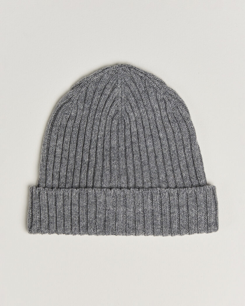 Stenströms Brushed Merino Beanie  Grey – Grigio
