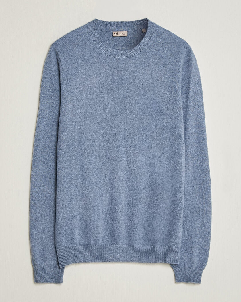 Stenströms Cashmere Crewneck Light Blue – Blu