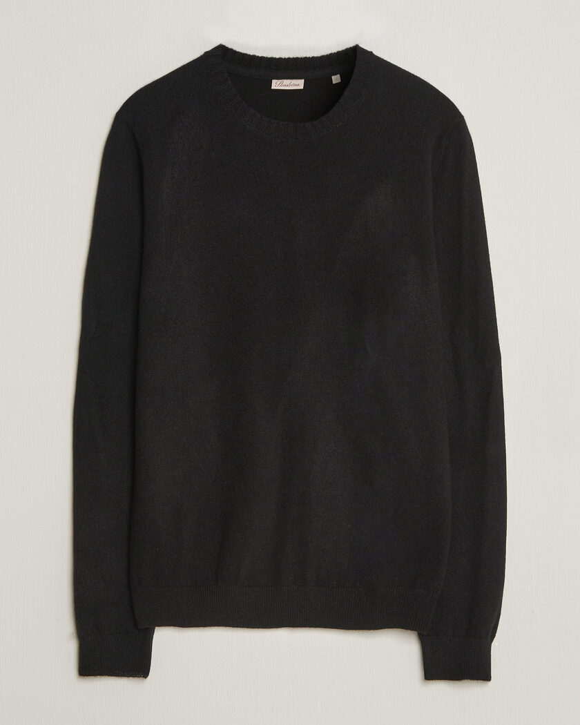 Stenströms Cashmere Crewneck Black – Nero
