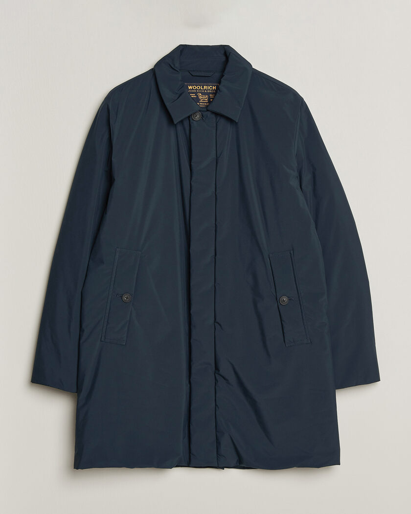Woolrich Cloud Lamar Light Padded Coat Melton Blue – Blu