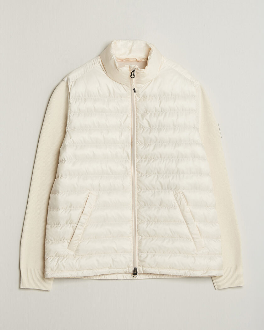 Gant Tournament Mixed Media Jacket Cream – Bianco