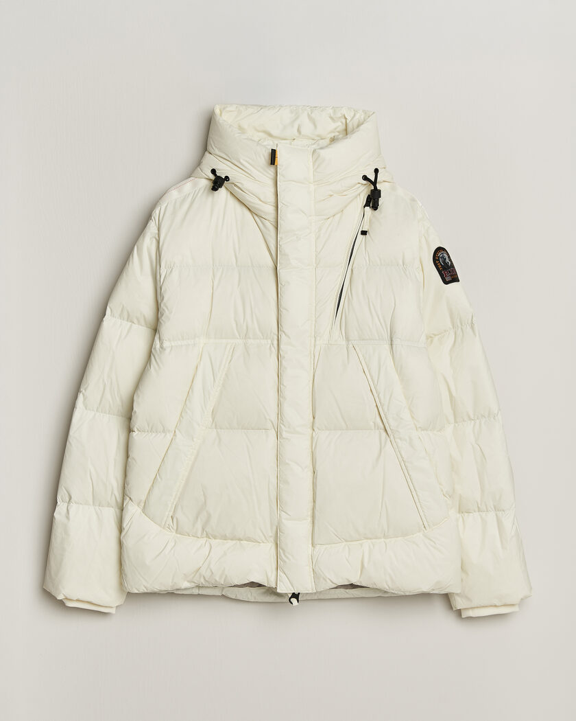 Parajumpers Cloud Ripstop Polar Puffer Jacket Warm Ivory – Bianco