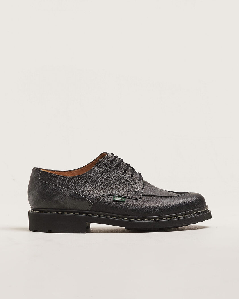 Paraboot Chambord Derby Black Grain – Marrone