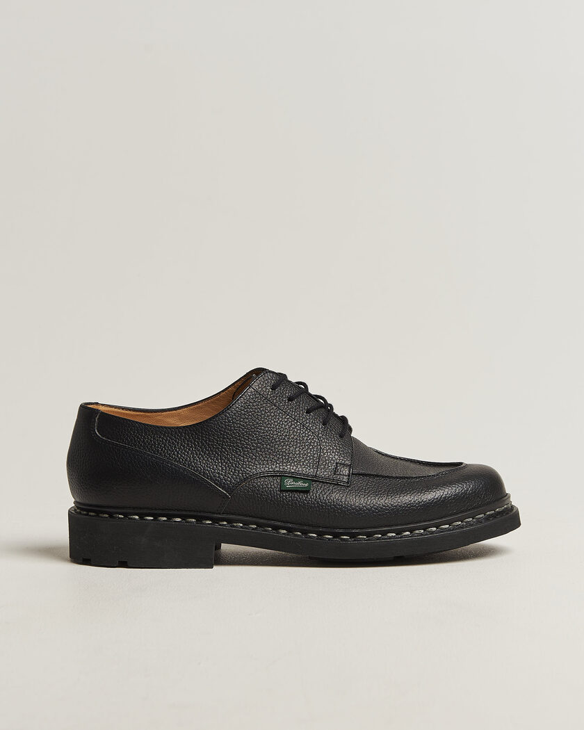 Paraboot Chambord Derby Black Grain – Marrone