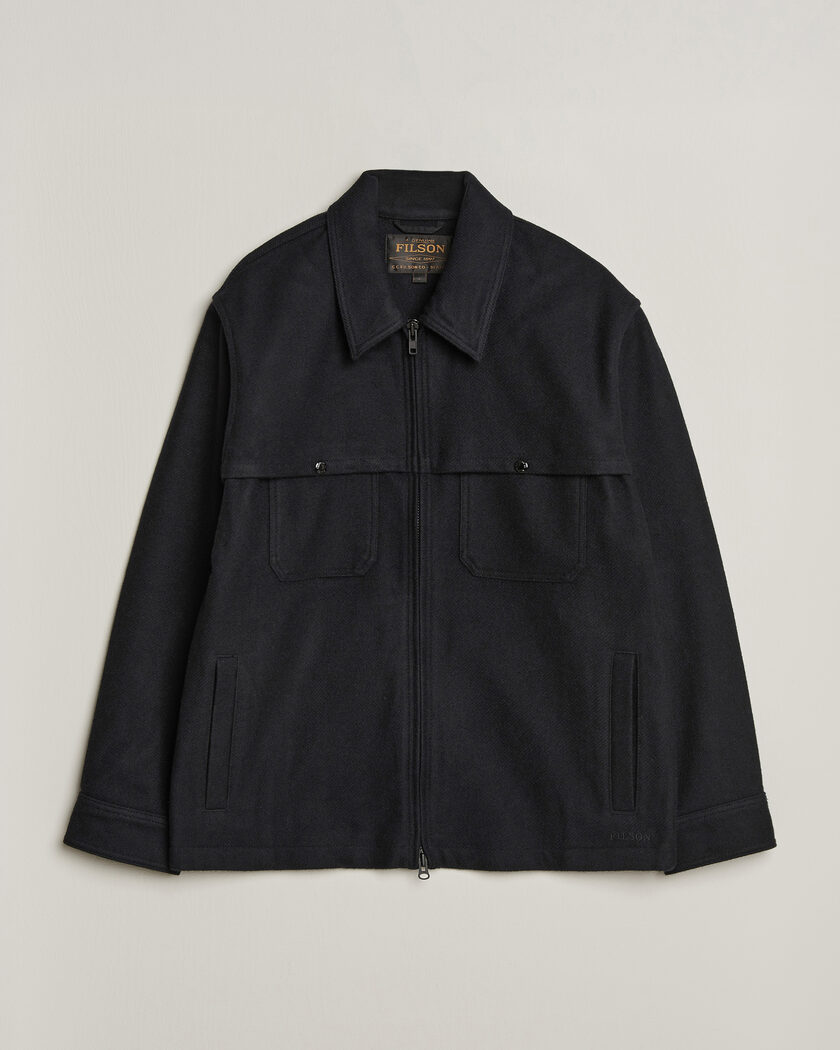 Filson Wool Cruiser Jac Shirt Dark Navy – Blu