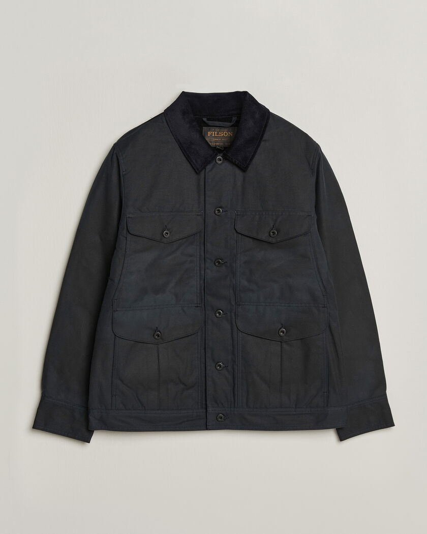 Filson Journeyman Cotton Shelter Cloth Jacket Harbor Blue – Blu