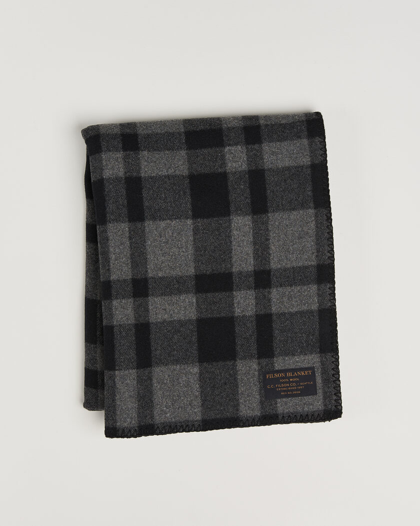 Filson Mackinaw Wool Blanket Charcoal – Grigio