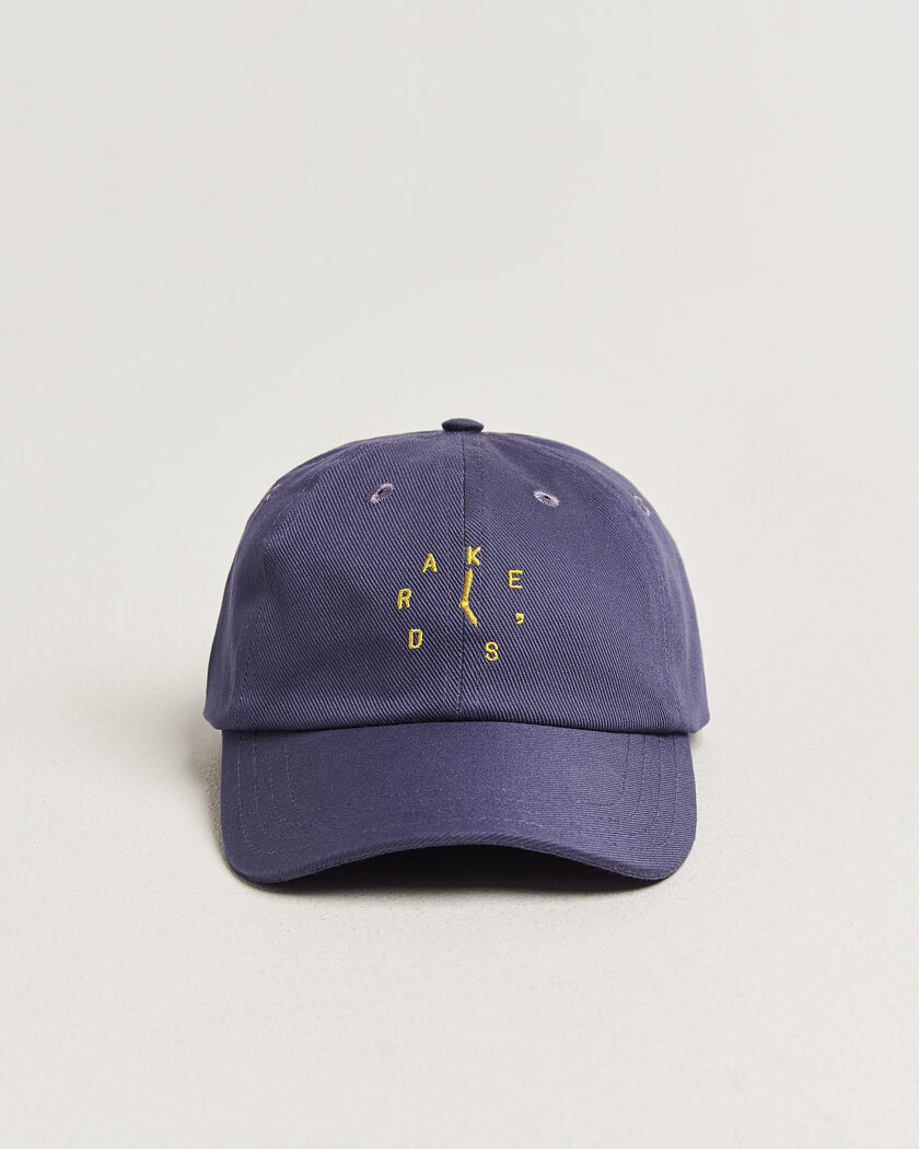 Drake's Clock Twill Baseball Cap Navy – Blu