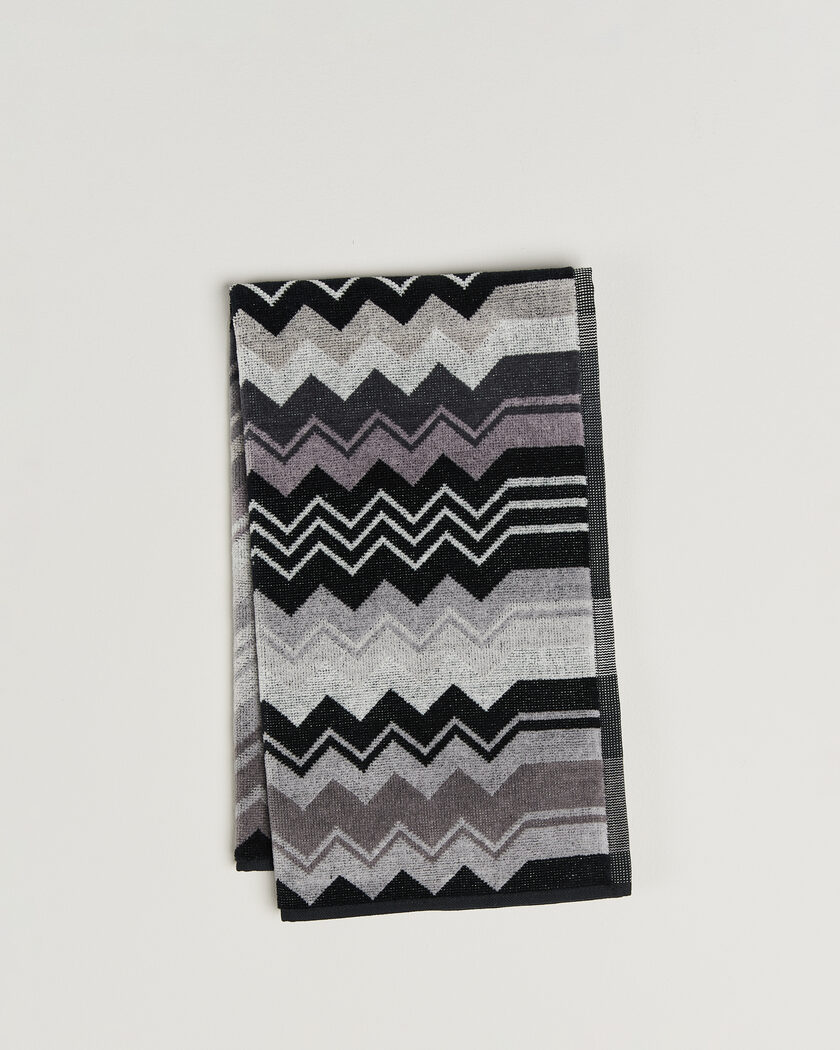 Missoni Home Giacomo Hand Towel 40x70cm Multi Black – Nero