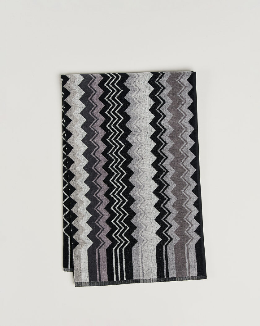 Missoni Home Giacomo Bath Towel 70x115cm Multi Black – Nero