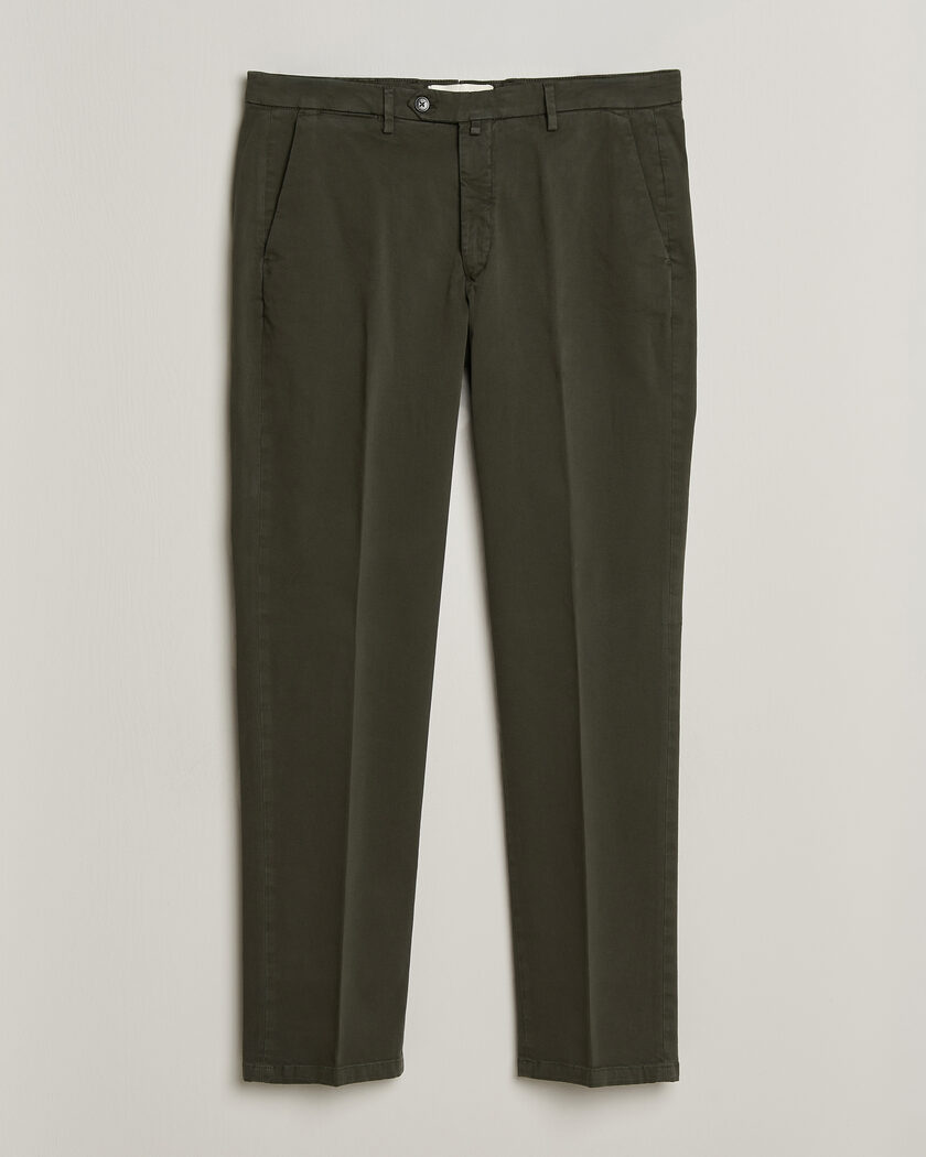 Briglia 1949 Soho Tailored Easy Fit Chino Olive – Verde