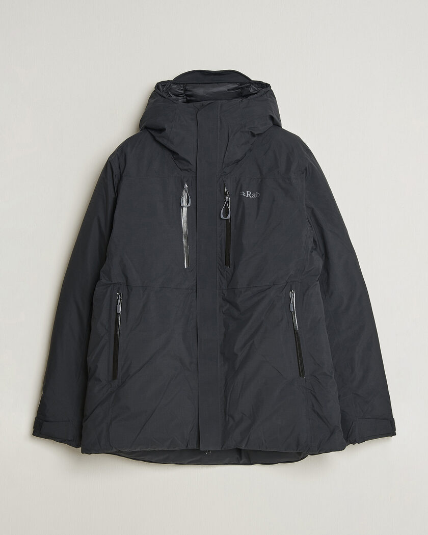 Rab Batura Waterproof Down Jacket Black – Nero