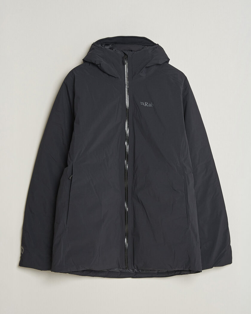 Rab Valiance Waterproof Down Jacket Black – Nero