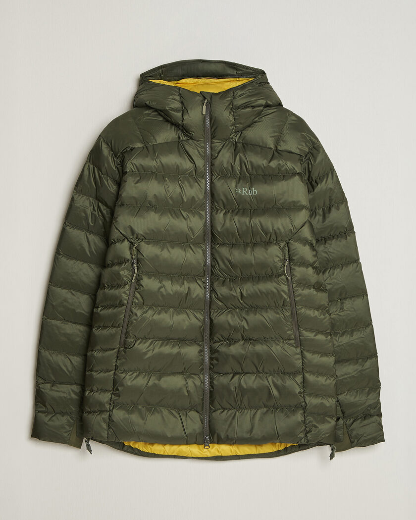 Rab Electron Pro Hoody Mid Down Jacket Army  – Verde