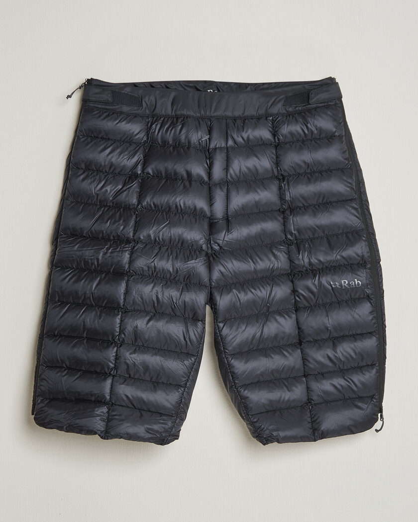 Rab Mythic Down Shorts Black – Nero