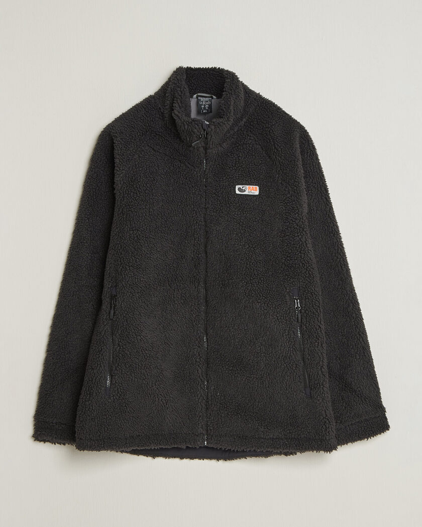 Rab Original Pile Jacket Black – Nero