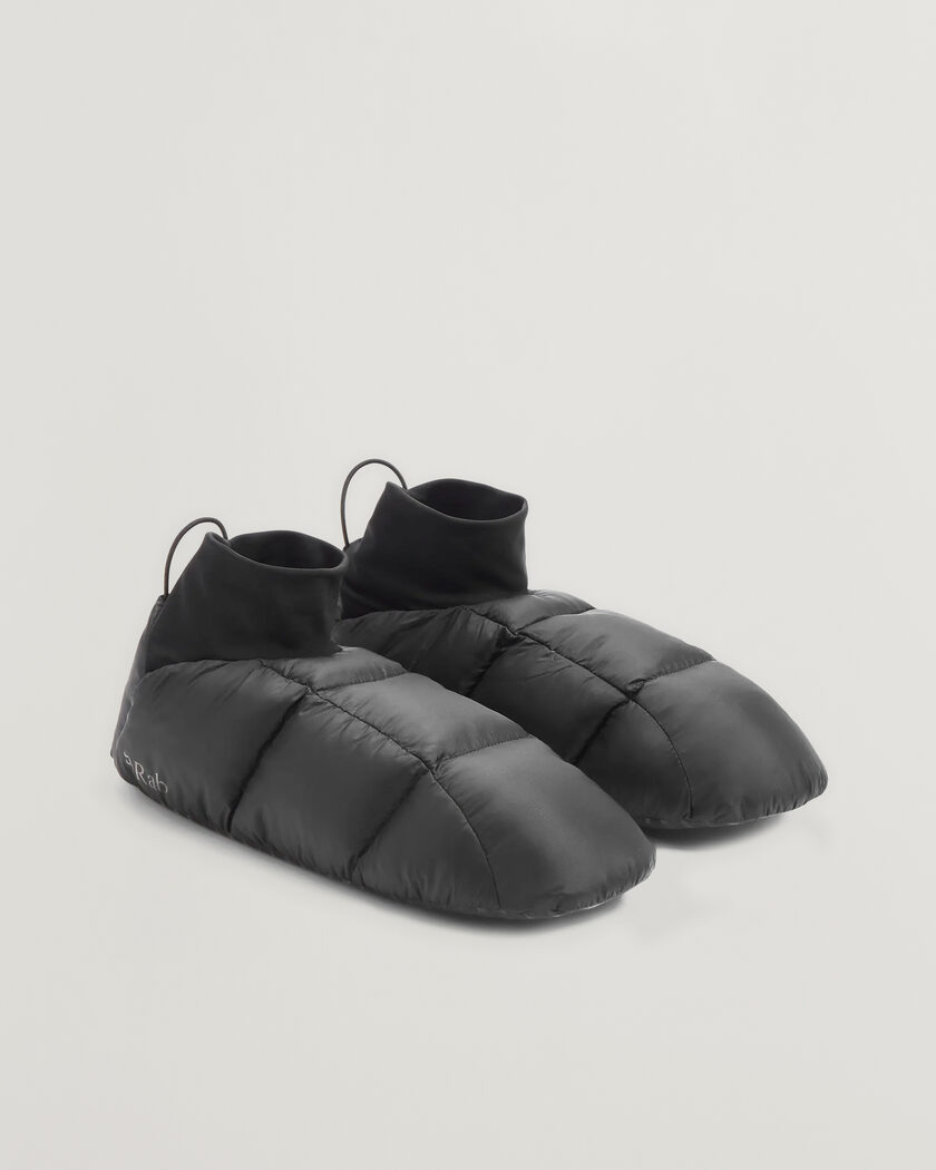 Rab Microlight Hut Slippers Black – Nero