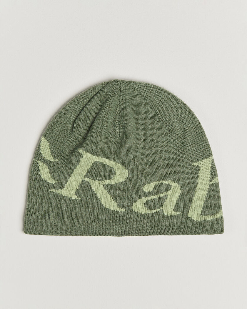 Rab Logo Beanie Dark Fig Green/Fig Green – Verde