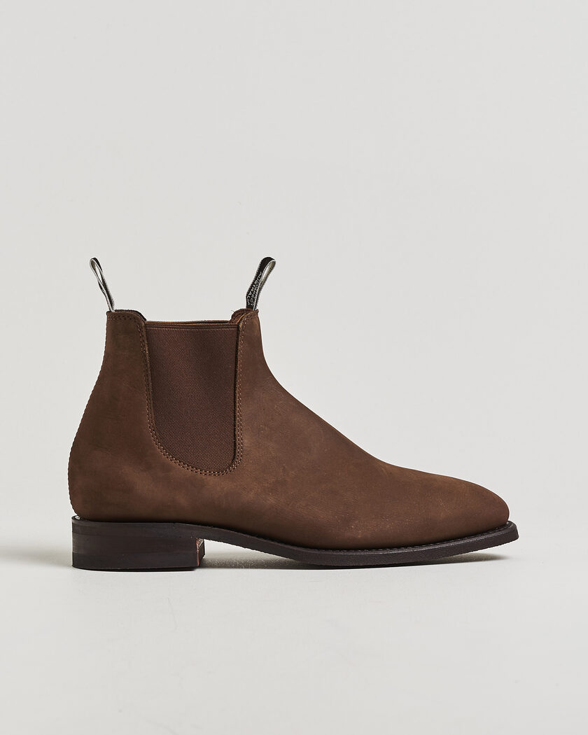 R.M.Williams Comfort Craftsman G Boot Lichen Suede – Verde