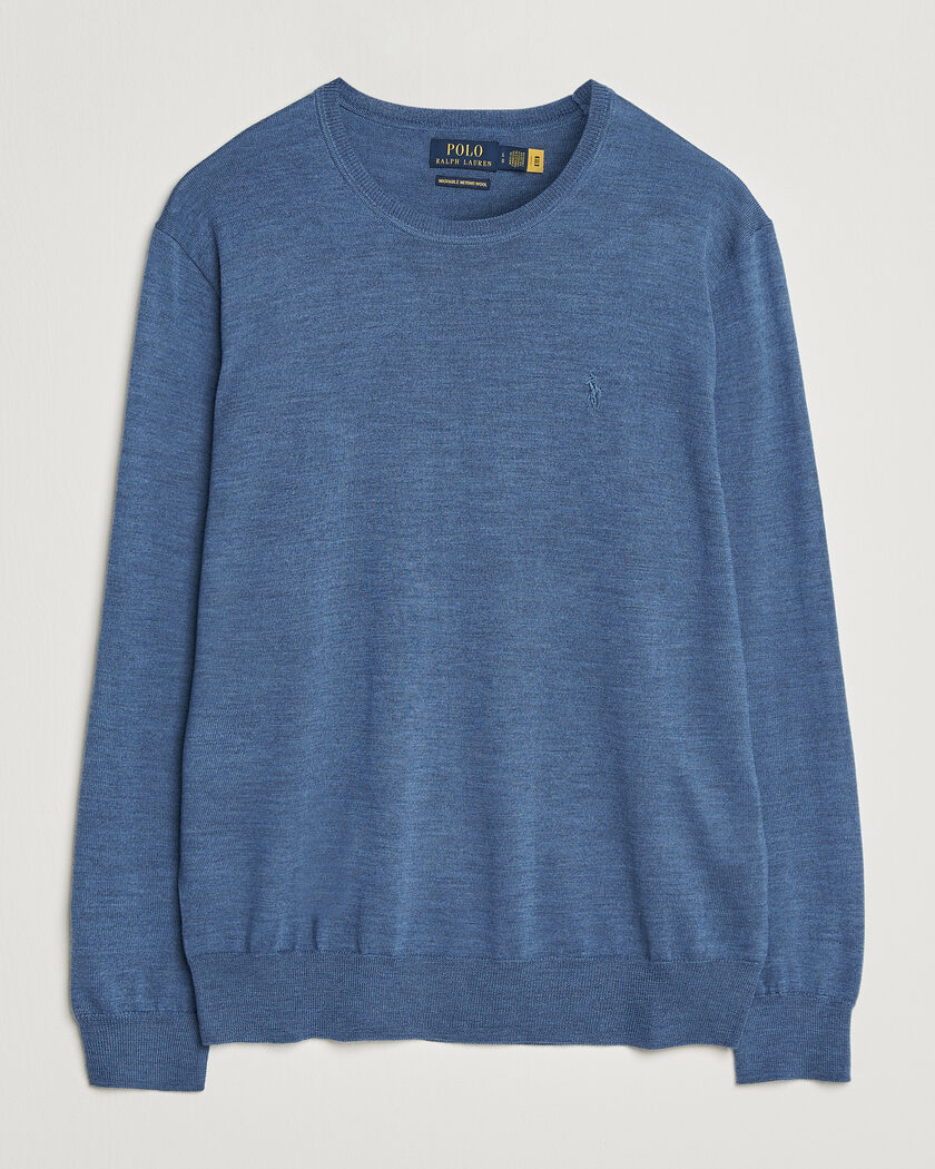 Polo Ralph Lauren Long Sleeve Pullover Clarity Blue – Blu