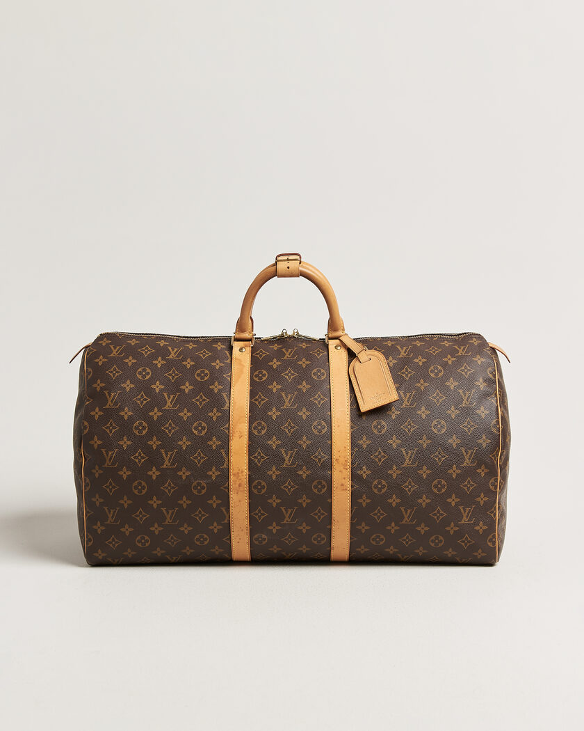 Louis Vuitton Pre-Owned Keepall 55 Monogram – Marrone