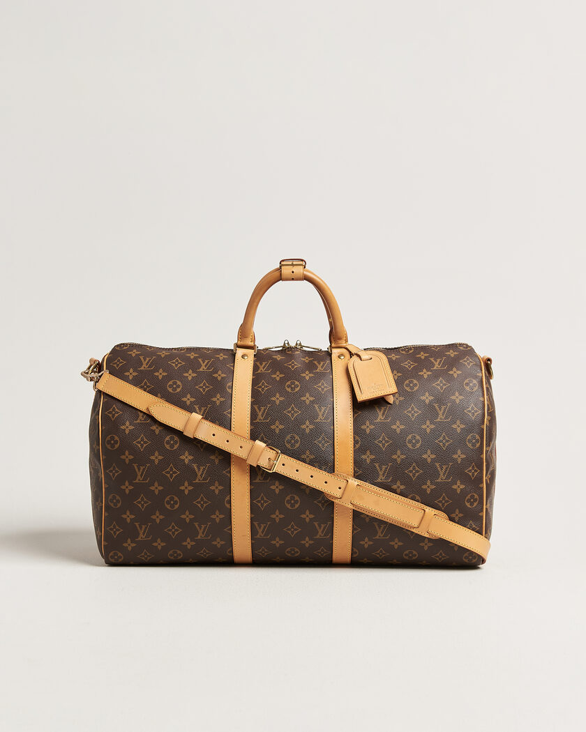 Louis Vuitton Pre-Owned Keepall Bandouliére 50 Monogram – Marrone