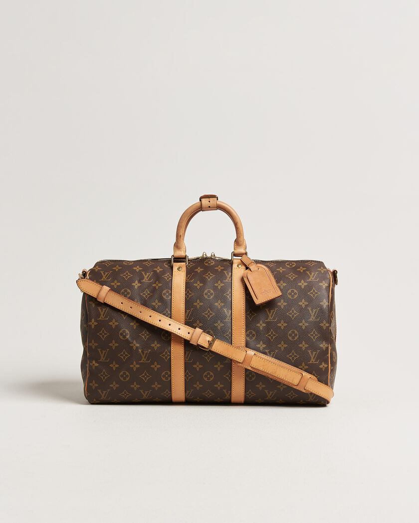 Louis Vuitton Pre-Owned Keepall Bandouliére 45 Monogram – Marrone
