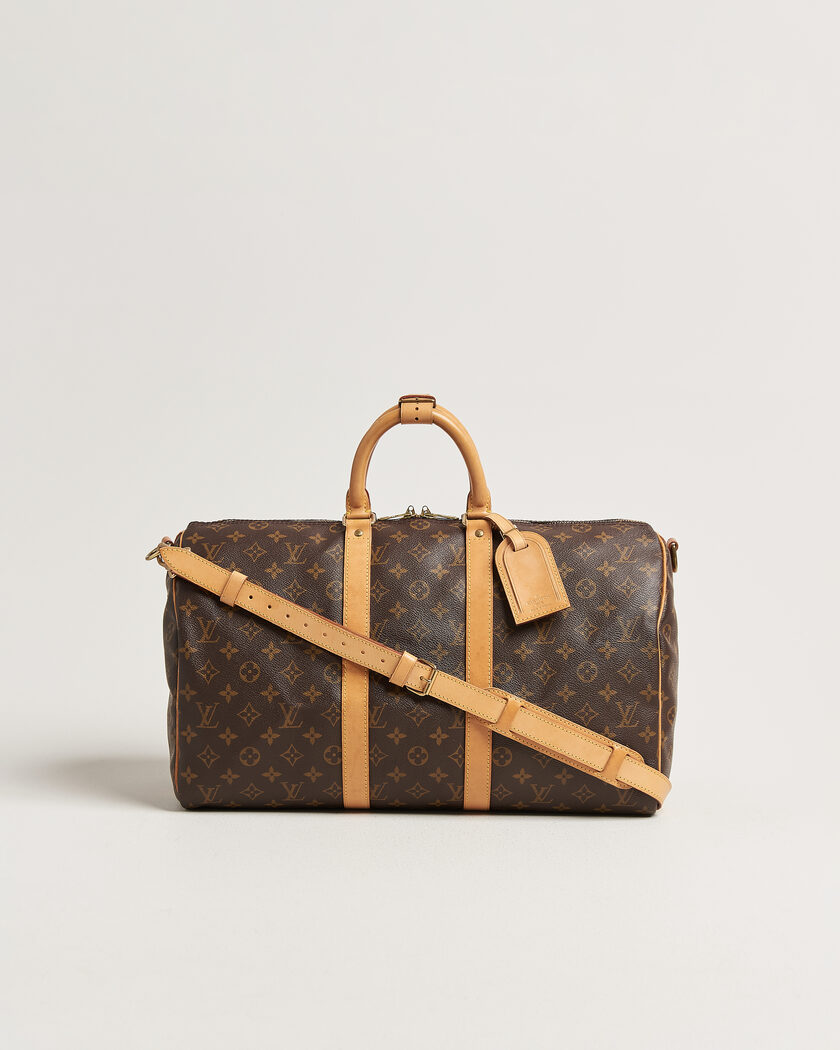 Louis Vuitton Pre-Owned Keepall Bandouliére 45 Monogram – Marrone