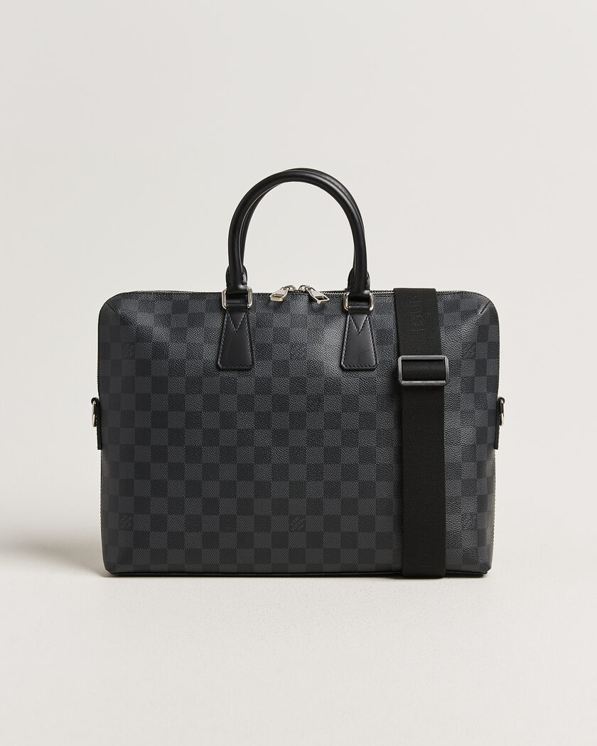 Louis Vuitton Pre-Owned Porte Documents Bag Damier Graphite – Grigio