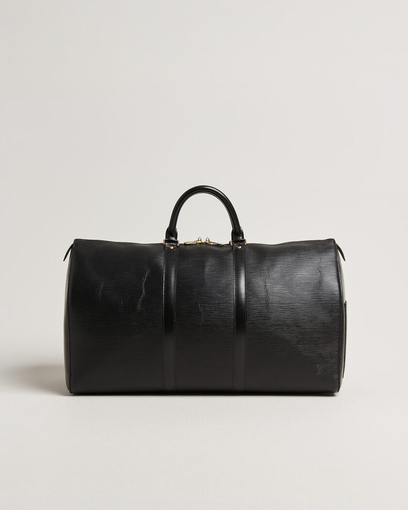 Louis Vuitton Pre-Owned Keepall 50 Epi Leather Black – Nero