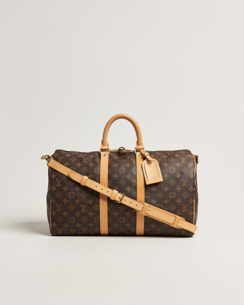 Louis Vuitton Pre-Owned Keepall 45 Bandoulière Monogram – Marrone