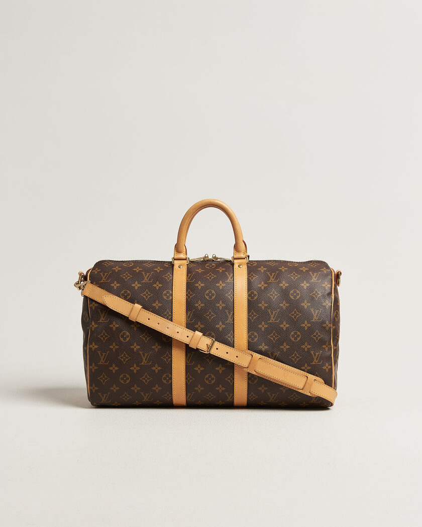 Louis Vuitton Pre-Owned Keepall 45 Bandoulière Monogram – Marrone