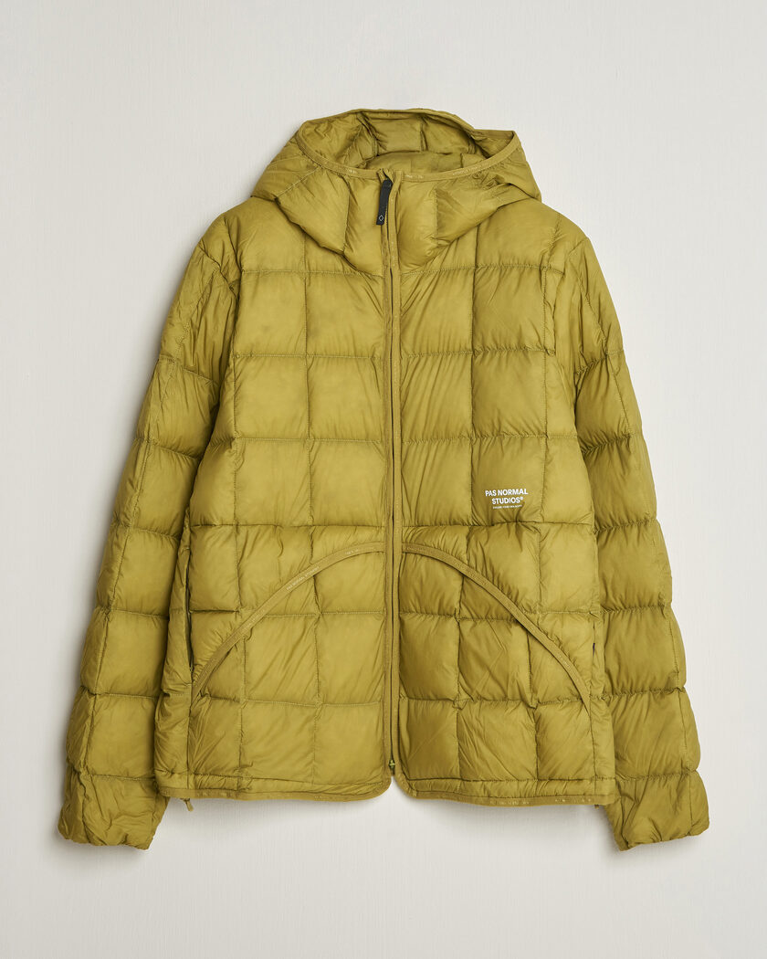 Pas Normal Studios Off-Race Down Liner Jacket Dark Lime – Verde