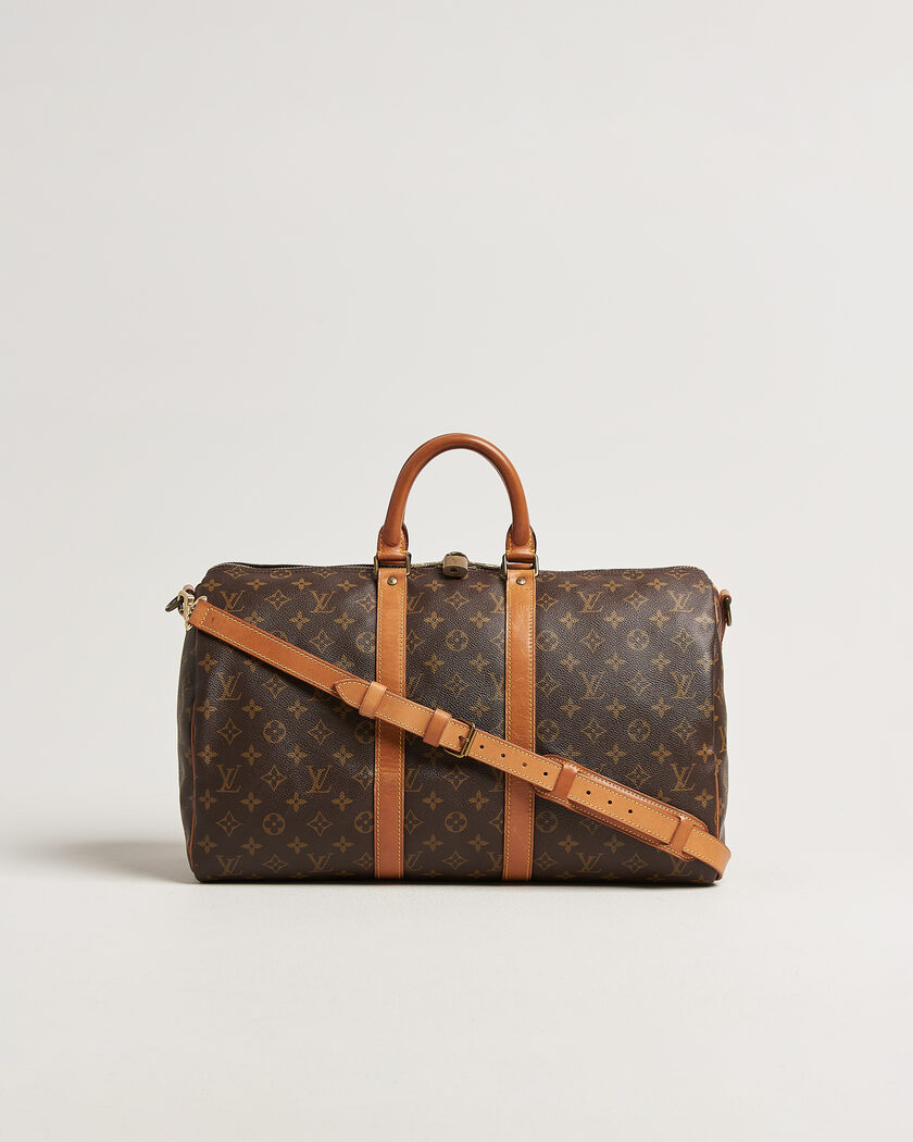 Louis Vuitton Pre-Owned Keepall Bandouliére 45 Monogram – Marrone