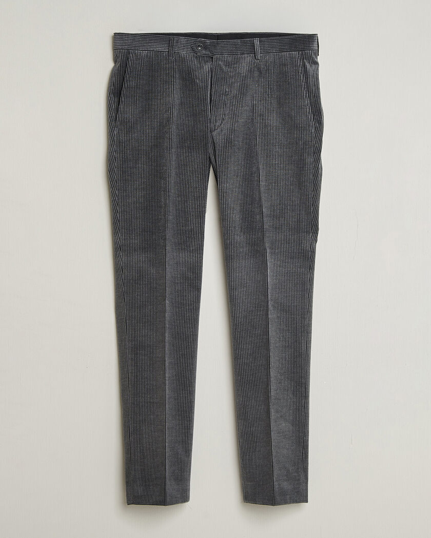 Oscar Jacobson Dandy Corduroy Trousers Grey – Grigio