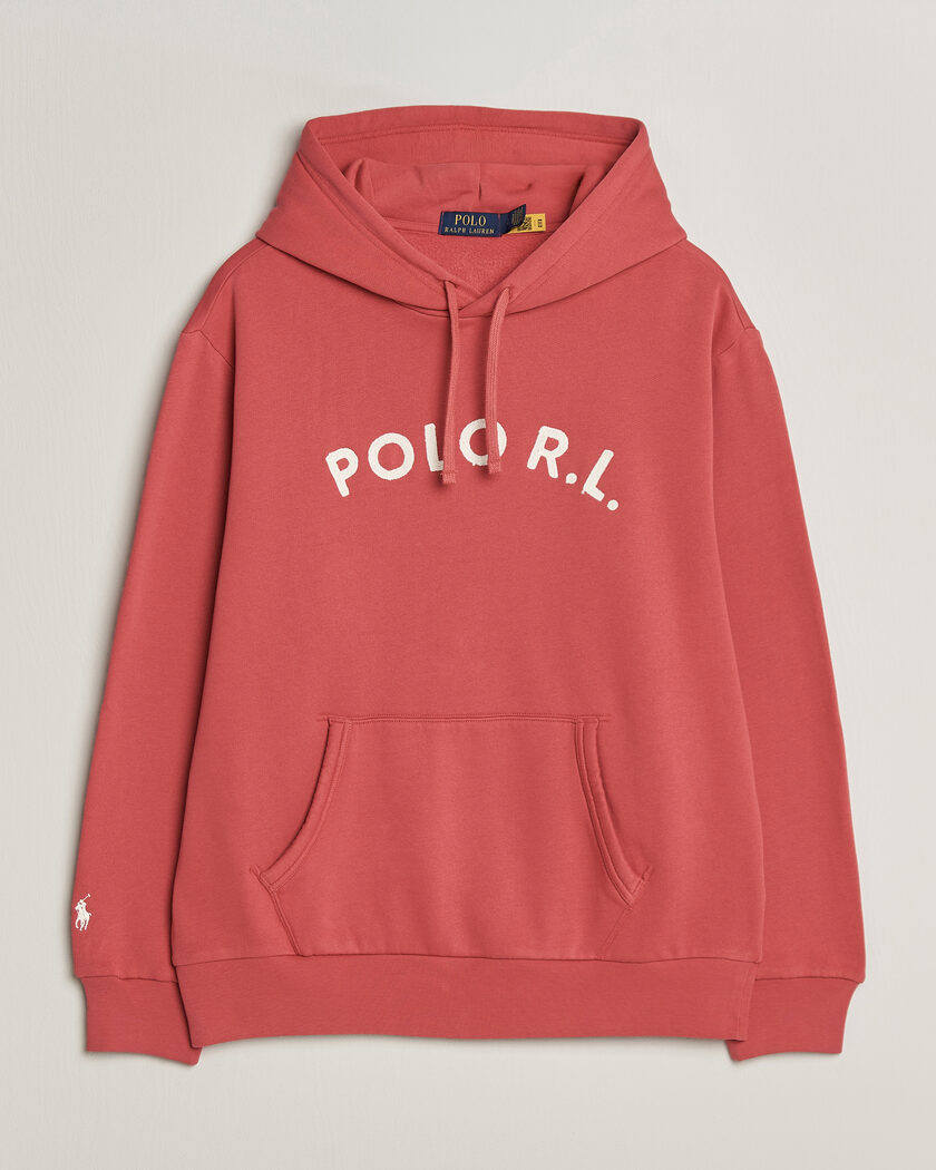 Polo Ralph Lauren Cotton Chest Logo Hood Nantucket Red – Rosso