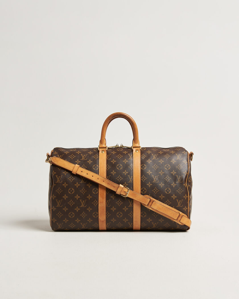Louis Vuitton Pre-Owned Keepall 45 Bandoulière Monogram – Marrone
