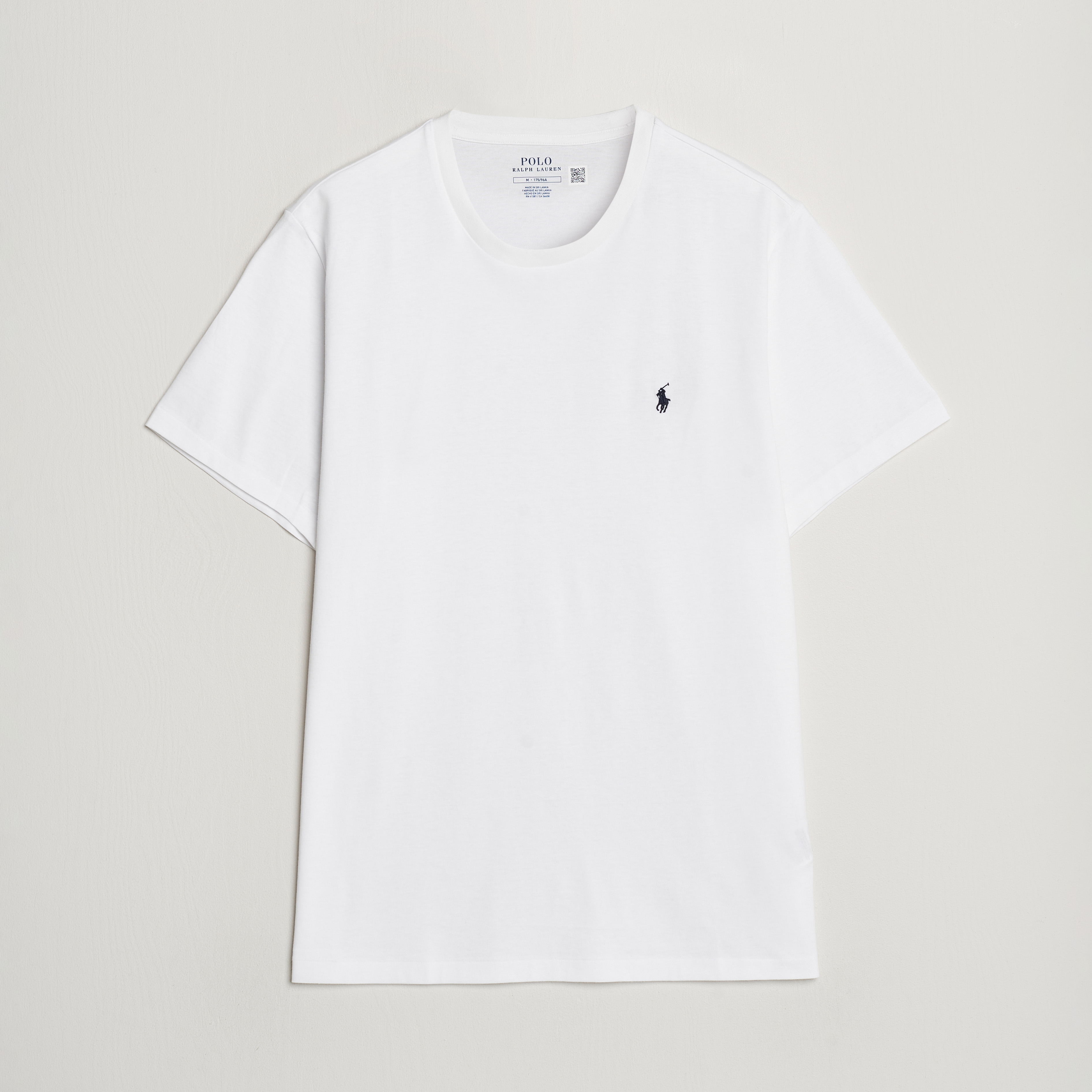 Polo Ralph Lauren Liquid Cotton Crew Neck T-Shirt White su