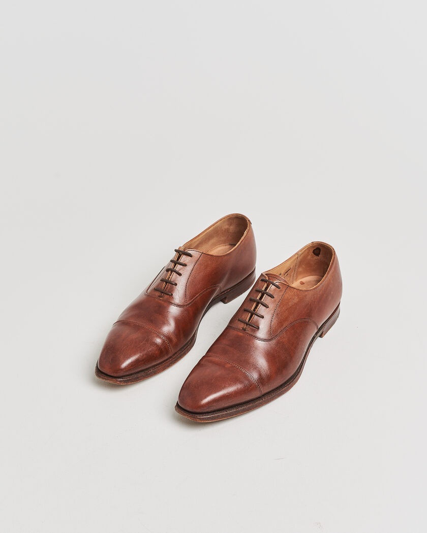 Pre-owned Crockett & Jones Hallam Oxford Beechnut Calf UK9,5 - EU43,5 – Marrone