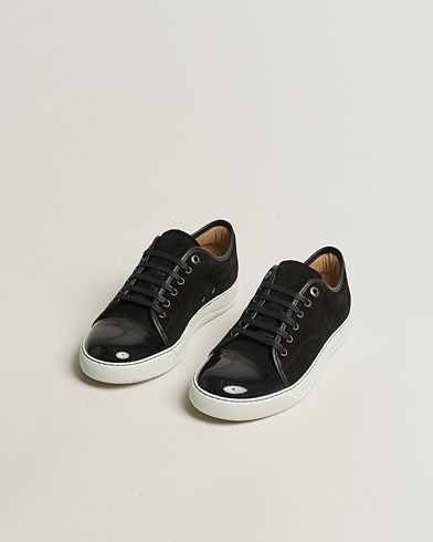 Pre-owned Lanvin DBB1 Patent Cap Toe Sneaker Black UK7 - EU41 – Nero