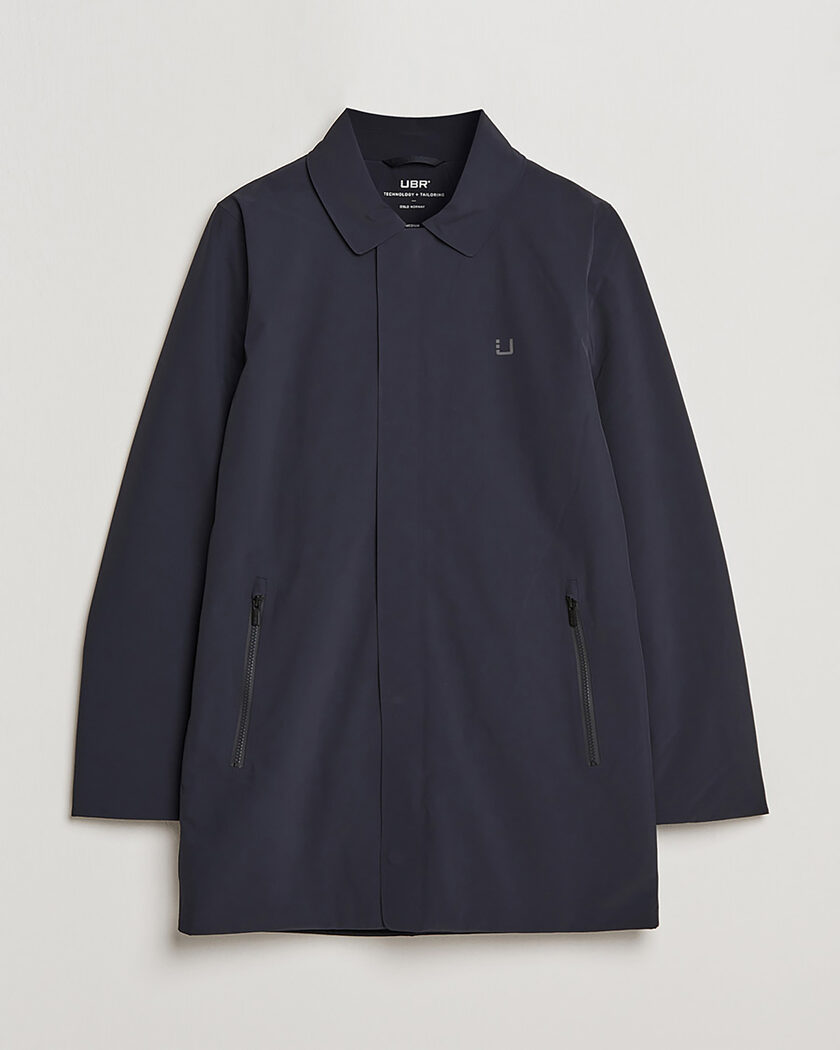 Pre-owned UBR Regulator Coat Black Storm M – Blu