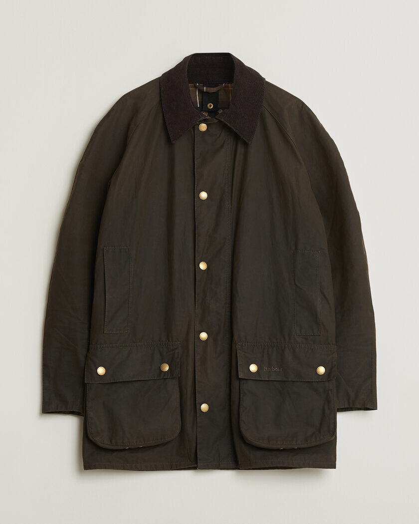 Pre-owned Barbour Lifestyle Beausby Waxed Jacket Olive S – Verde