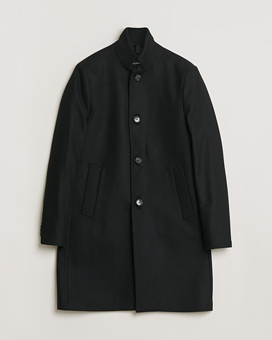 Pre-owned J.Lindeberg Holger 2.0 Melton Coat Black 50 – Nero