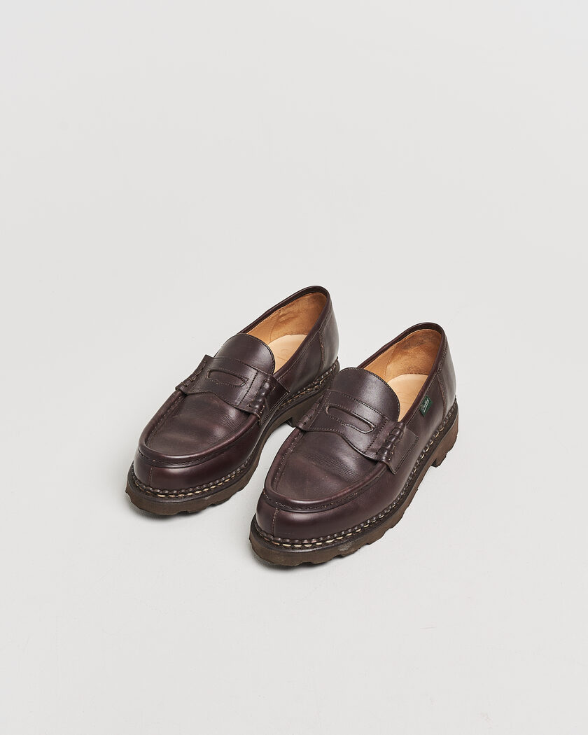 Pre-owned Paraboot Reims Loafer Cafe UK8,5 - EU42,5 – Marrone