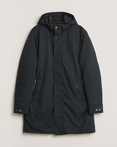 Pre-owned MooRER Vermont Waterproof Padded Parka Navy 52 – Blu