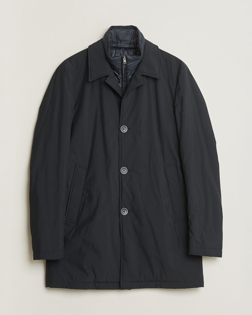 Herno Nylon City Coat Navy 50 – Blu