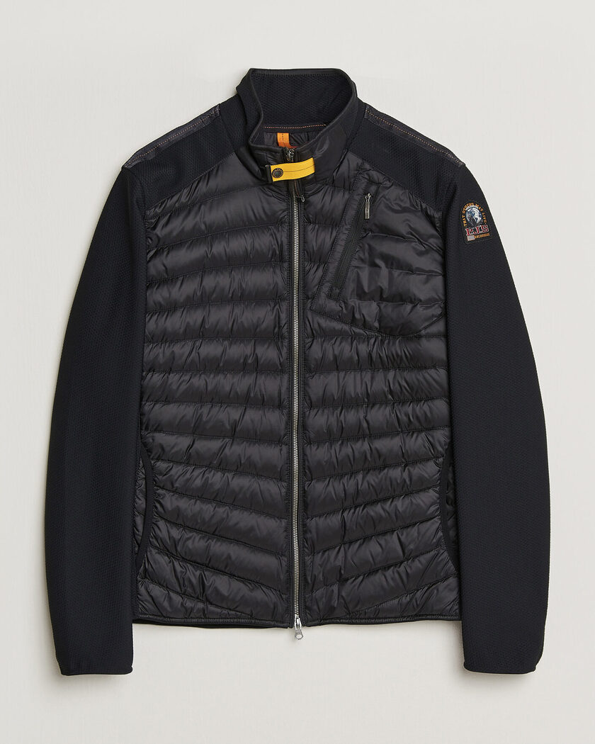 Pre-owned Parajumpers Jayden Mesh Hybrid Jacket Black XL – Nero