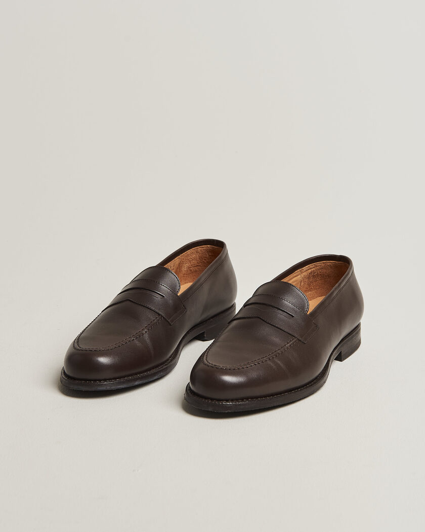 Pre-owned Myrqvist Stenhammar II Loafer Dark Brown Calf UK10 - EU44 – Marrone