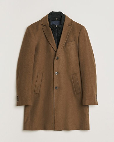 Pre-owned Sand Copenhagen Cashmere Blend Coat Brown 48 – Marrone