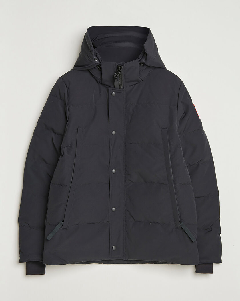 Pre-owned Canada Goose Wyndham Parka Black S – Nero